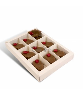 Chocolade hulstblaadjes