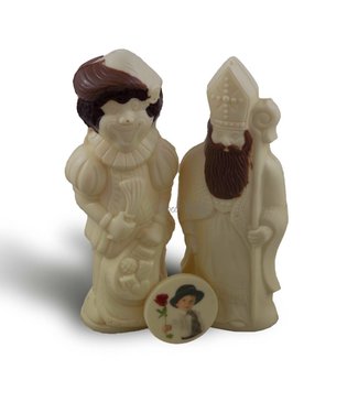 Chocolade sint & piet met foto