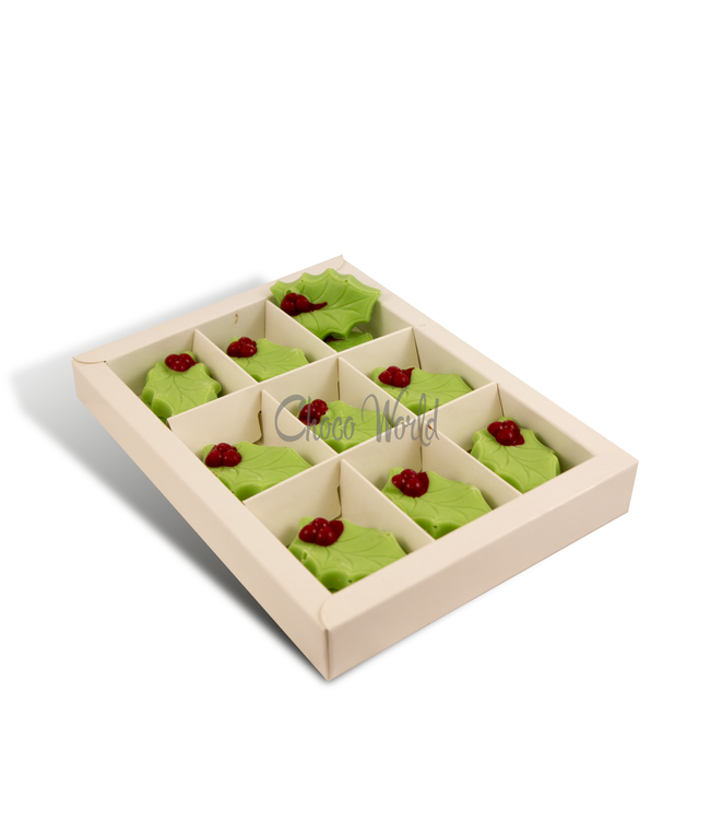 Chocolade hulstblaadjes