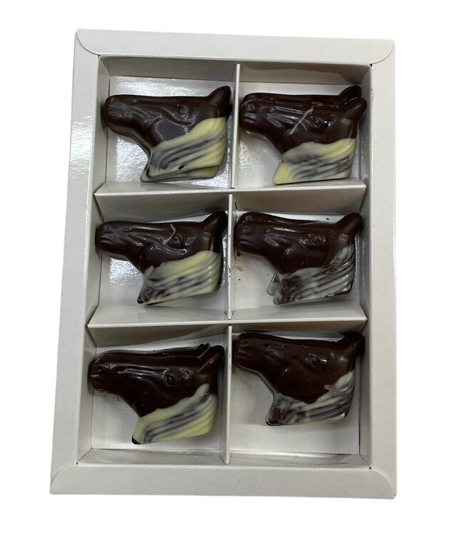 Chocolade paardenkopje