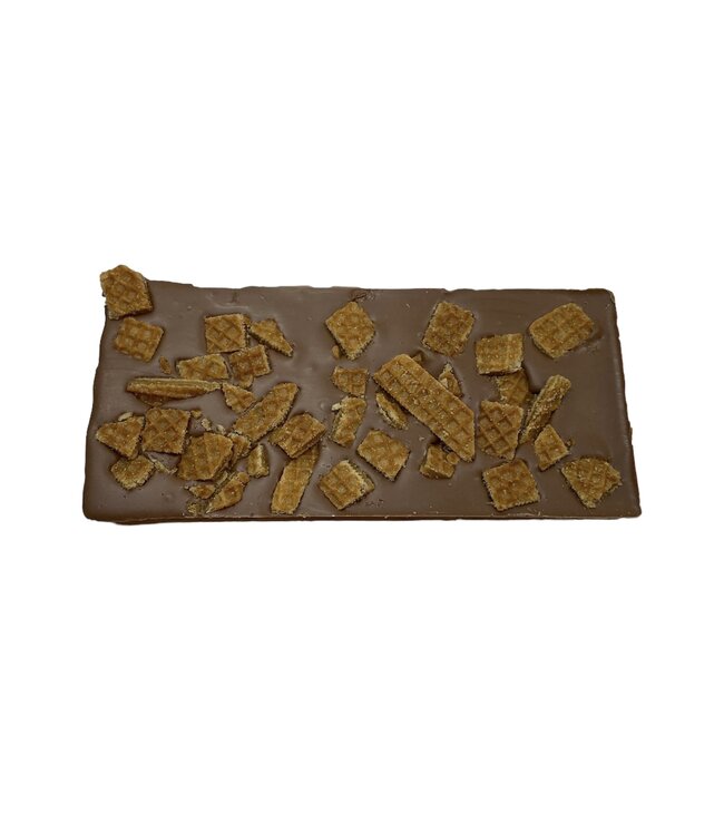 Chocolade reep groot stroopwafel