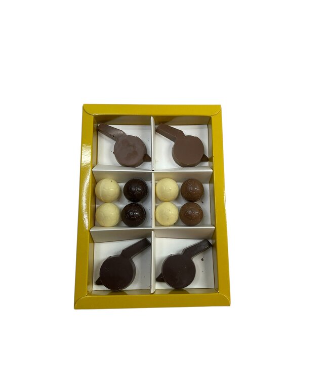 Chocolade scheidsrechter set