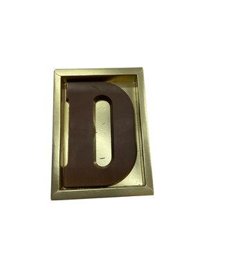 Chocolade letter D