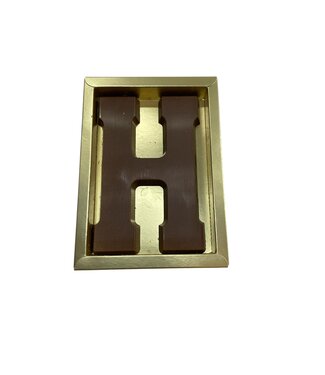 Chocolade letter H