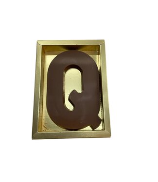 Chocolade letter Q