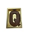 Chocolade letter Q