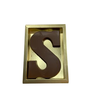 Chocolade letter S