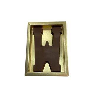Chocolade letter W