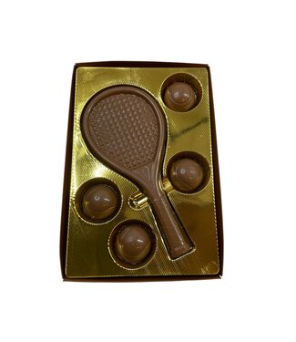 Chocolade tennissetje