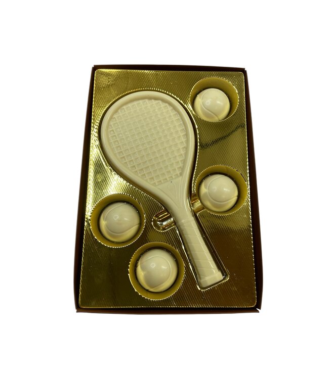 Chocolade tennissetje