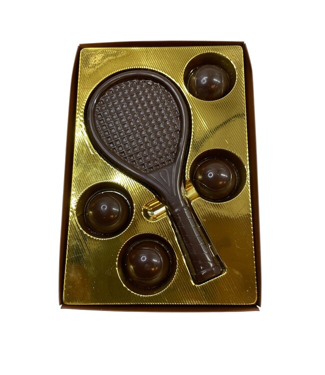 Chocolade tennissetje
