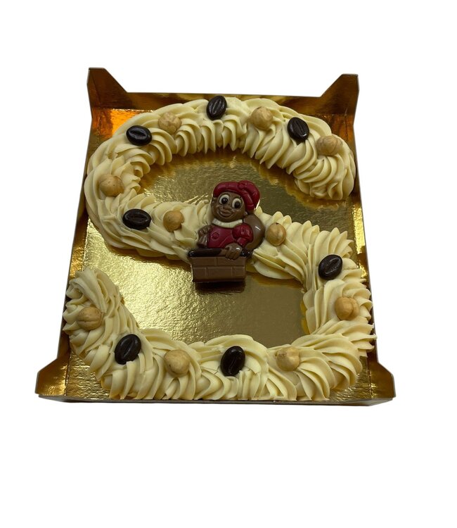 Luxe chocolade letter groot