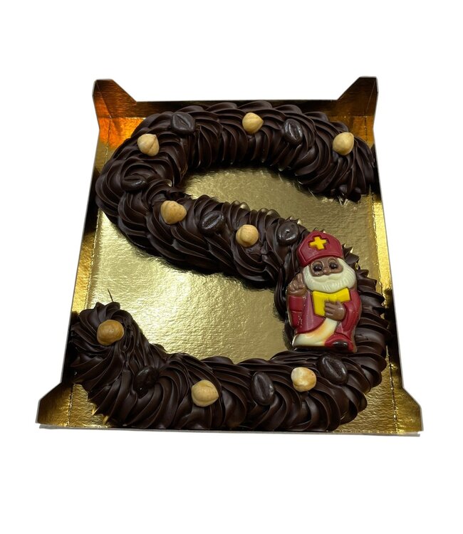 Luxe chocolade letter groot