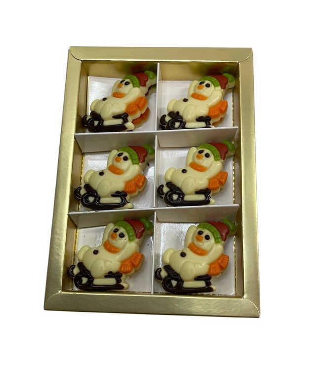 Chocolade Sneeuwpopjes