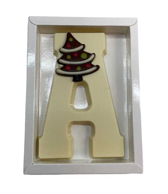 Chocolade kerst Letter