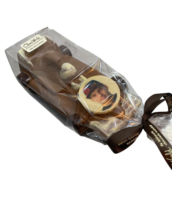 Chocolade racewagen