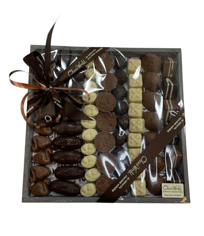 Chocolade slagroom bonbons mix