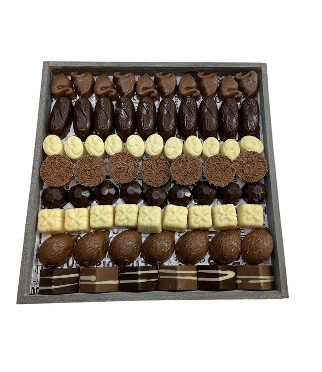 Chocolade slagroom bonbons mix