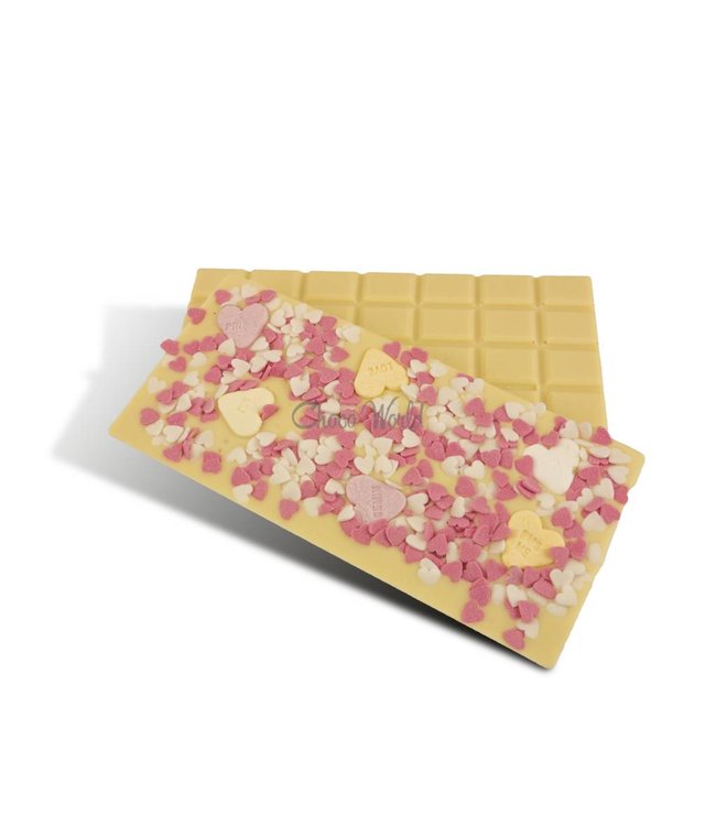 Chocolade reep groot liefde