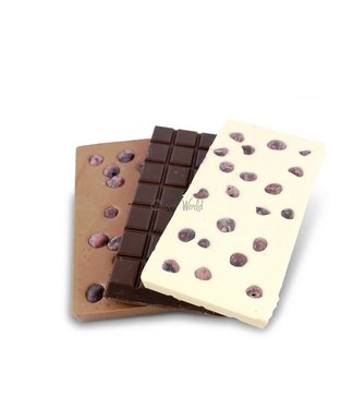 Chocolade reep groot amarena kers