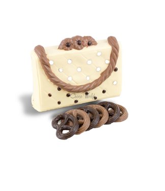 Chocolade dames handtas