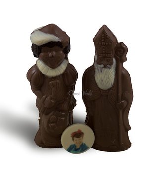 Chocolade sint & piet met foto