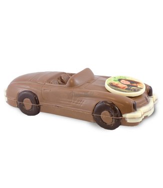 Chocolade auto cabriolet met foto