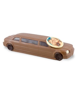 Chocolade auto limousine met foto