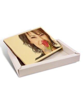 Chocolade medium chocoladekaart met foto