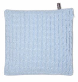 Babys only Baby's only cable kussen 40 baby blauw