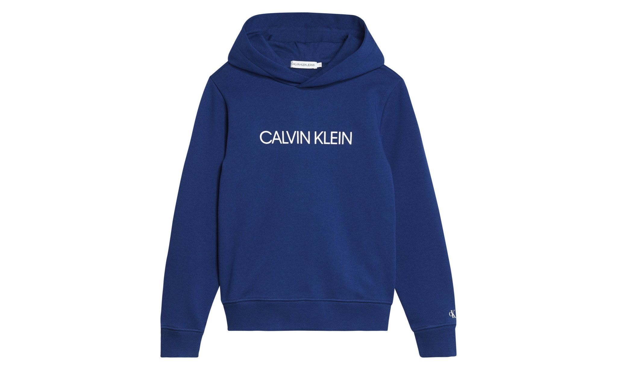 calvin klein blue hoodie