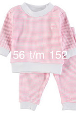 Feetje Feetje Pyjama  pink-wit 305602