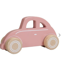 Little Dutch Little Dutch houten auto pink