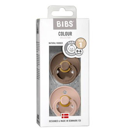 BIBS BIBS 2 pack speen Dark Oak/Blush