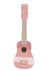 Little Dutch Little Dutch houten gitaar roze.