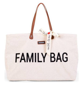 Childhome Childhome Familie  Bag teddy Ecru .