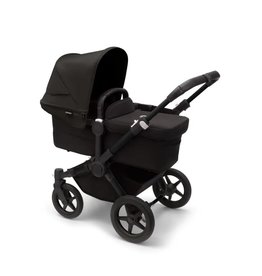 Bugaboo Bugaboo Donkey 5 Mono Midnight Black zonnekap/bekleding zwart onderstel