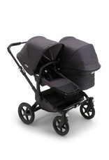 Bugaboo Bugaboo Donkey 5 Duo Premium Washed Black zonnekap/bekleding zwart onderstel