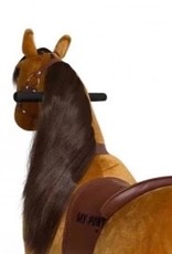 Rollzone Pony rijdend  4 T/M 10 jaar  bruin