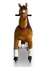 Rollzone Pony rijdend  4 T/M 10 jaar  bruin