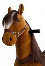 Rollzone Pony rijdend  4 T/M 10 jaar  bruin