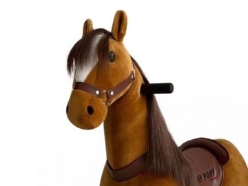 Rollzone Pony rijdend  4 T/M 10 jaar  bruin