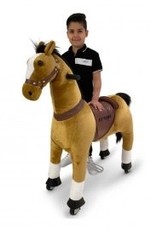 Rollzone Pony rijdend  4 T/M 10 jaar  bruin