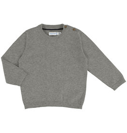 Mayoral Mayoral 309 cotton sweater grijs  rock W22B