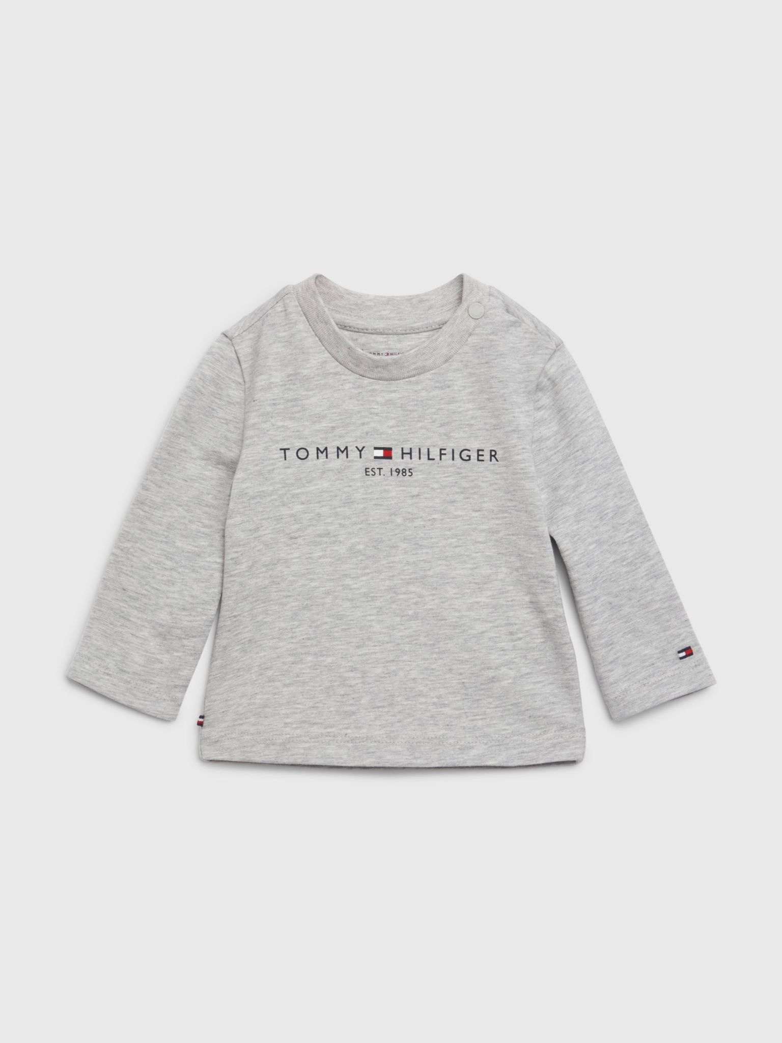 Tommy Hilfiger Tommy Hilfiger KN0KN01249 PMI  T-shirt Grey  W22B