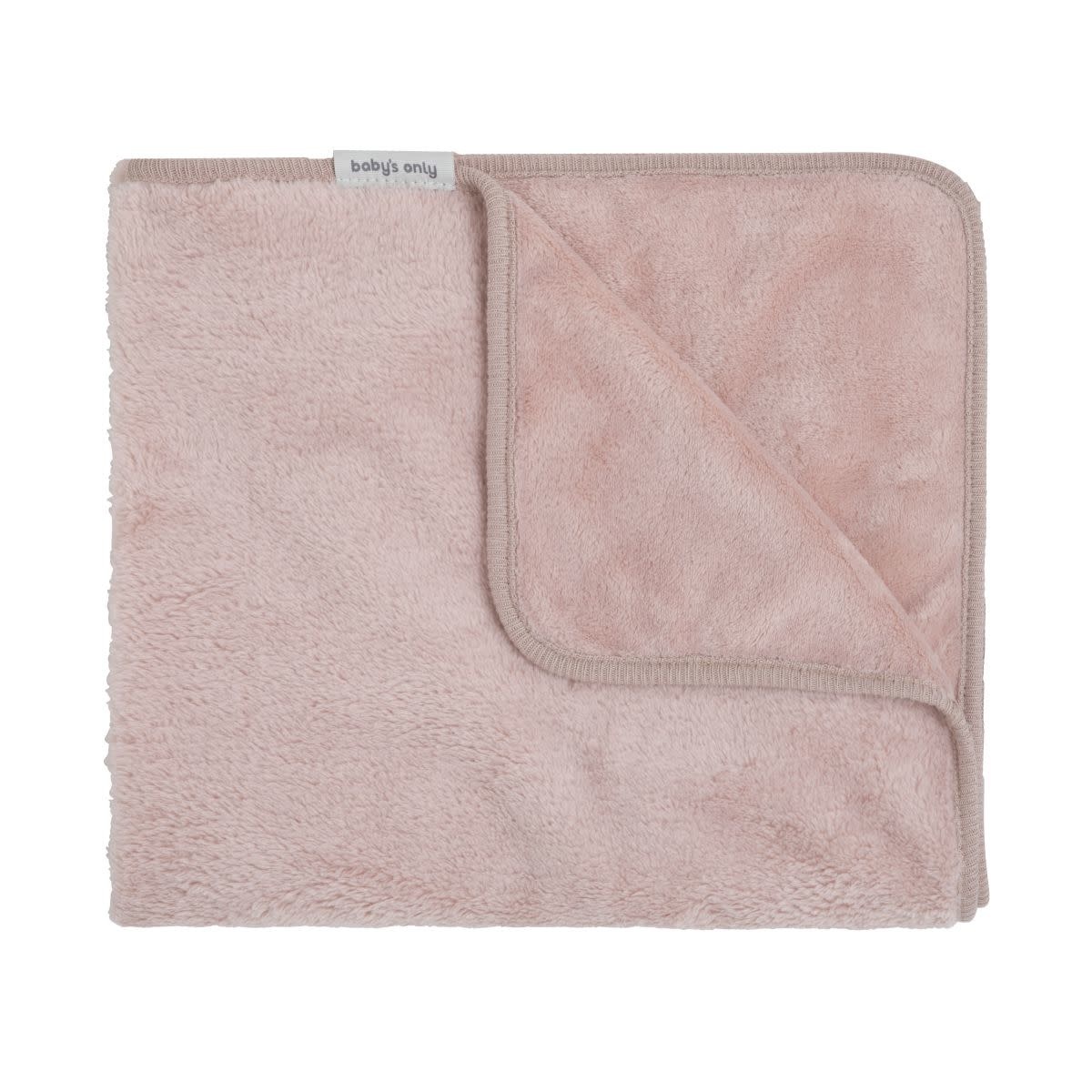 Baby's only Cozy oud roze teddy Wieg/ledikantdeken