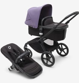 Bugaboo Bugaboo Fox 5 wieg /stoel Astro purple zonnekap, midnight black bekleding, black onderstel