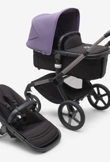 Bugaboo Bugaboo Fox 5 wieg /stoel Astro purple zonnekap, midnight black bekleding, black onderstel