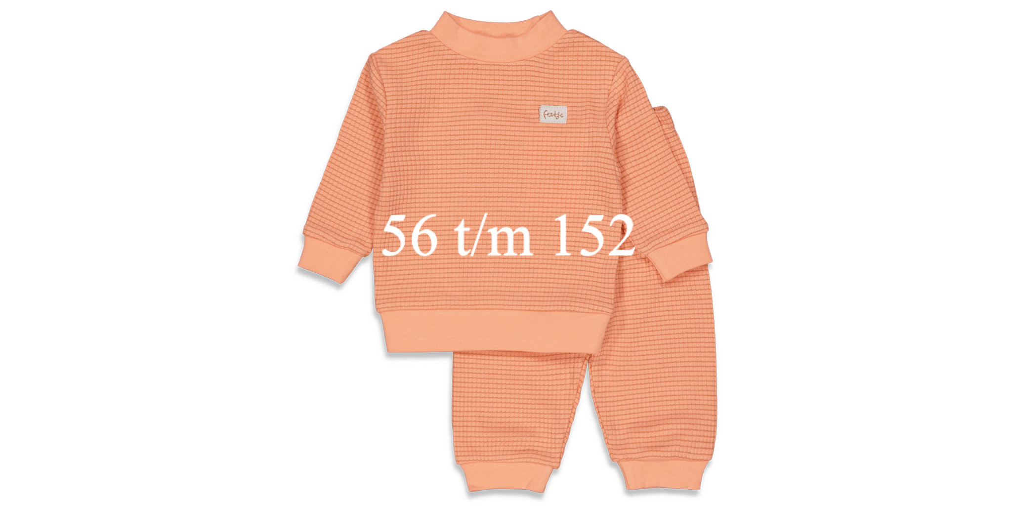 Feetje Feetje  305.548  Pyjama zalm glitter