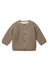 Noppies Noppies Cardigan Nevers Taupe melange W32